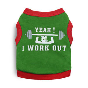 Küçük Köpekler İçin Sıcak Fırsat Köpek Kıyafetleri Yelek Pamuklu Sweatshirt Spor Tasarım Yaz 2026 - Product Image 3