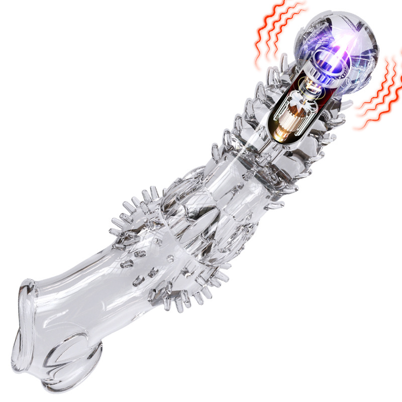 Modello vibrante trasparente