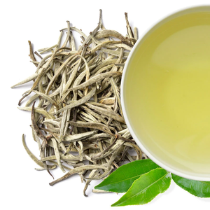 Tè Bianco Silver Needle, Tè Bianco di Pino Certificato Biologico di Fuding, Tè Bianco Peony di Fanning, Tè Bianco a Foglia Intera - Product Image 2