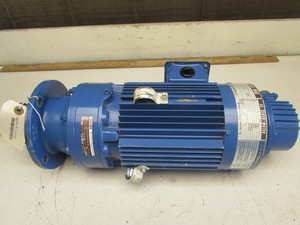 Plc 5.0amp Ac Motor Fs271mtct16 W/ Cnvm-4105-sv-bwbr-13 Drive <strong>Nice</strong> Used Wholesale - Product Image 1