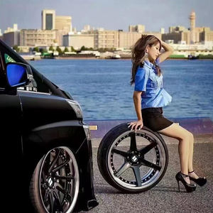 SY-09156 2 pièces Jantes personnalisées de haute qualité Face brossée Forgées populaires 18 19 20 21 22 24 26 pouces pour jantes de voiture de tourisme - Product Image 5