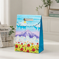 Sacs cadeaux en papier pour bouquets d'anniversaire, fleuristes, roses, sacs fourre-tout pour fêtes, boutiques, vente en gros