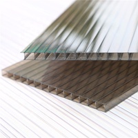 Cellulaire Alepolar 8mm 10mm Feuille De Polycarbonate Creuse Feuille De Plastique Policarbonato Pc Panneau