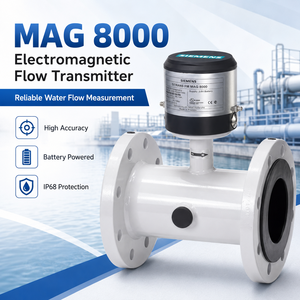 เครื่องวัดอัตราการไหลแบบดิสเพลสเมนต์เชิงบวก SITRANS FM 8000 ใช้พลังงานจากแบตเตอรี่ มาตรฐาน IP68 พร้อมเซ็นเซอร์วัดการไหลและเอาต์พุต RS485 ช่วงการวัด 1-30 ลิตร/นาที - Product Image 2