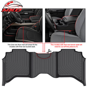 Tapis de sol en TPE toutes saisons, 3D moulés, imperméables, compatibles avec Ram 2500 3500 Crew Cab 2019-2025 - Product Image 2