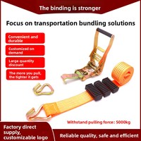 Tendeur de sangle de fixation pour voiture Shanghai LiNiu en polyester avec crochet fixe pour le maintien des pneus et du fret en gros