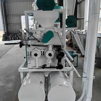 Moulin à céréales commercial compact chinois pour maïs, riz, épices et blé – Machine à moudre la farine et le maïs
