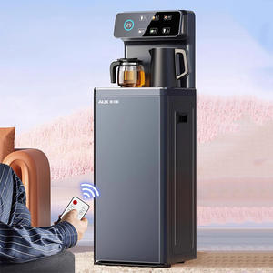 Distributeur d'eau intelligent AUX Tea Bar Machine 1.2L, bouilloire à chargement par le bas, gris, électrique 220V, eau chaude et tiède - Product Image 1