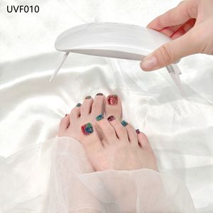 34 Piezas/Caja de Adhesivos de Gel UV 3D Semi-Curados No Tóxicos para Uñas de los Pies, Resistentes al Agua, 34 Piezas/Caja de Tiras de Gel Semi-Curadas - Product Image 2