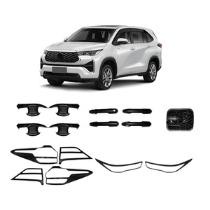 ชุดแต่งภายนอกรถยนต์พลาสติก ABS สีดำแบบครบชุด ขายดี สำหรับ Toyota Innova - Product Image 4