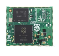 Placa de Desarrollo Raspberry Pi CM0100000 Basada en RP3A0 SiP con Procesador de Cuatro Núcleos Cortex-A53 y USB para Interfaces