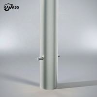 Prix d'usine KVS Bollard de sécurité souterrain coulé dans Guardian 89mm dans le sol Bollard en acier galvanisé à base de robinet