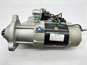 600-813-6632 Motor de arranque 24V 12T para piezas de excavadora - Product Image 5