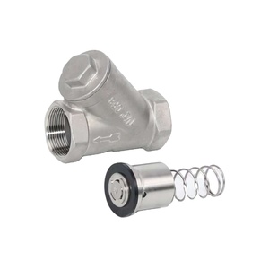 Trung Quốc nhà má<span class=keywords><strong>y</strong></span> ASME b16.34 800wog NPT đúc thép không gỉ cơ thể DN25 304 cf8 nữ vít kết thúc <span class=keywords><strong>y</strong></span>-loại mùa xuân nạp kiểm tra van - Product Image 4