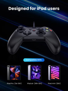 คอนโทรลเลอร์เกมไร้สาย จอยสติ๊กแบบสั่นคู่ เกมแพดสำหรับคอมพิวเตอร์ โทรศัพท์มือถือ พีซี 7/8/10/11 สวิตช์ KS-JP1 ไร้สาย - Product Image 2