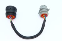 Cable Adaptador J1939 Tipo 1 de 9 Pines Macho a CAT de 9 Pines para Equipo Pesado