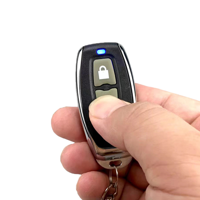 Universal Two-button 433mhz Learning Remote Control Garage Door Gate Remote Control Duplicate Code Remote Control