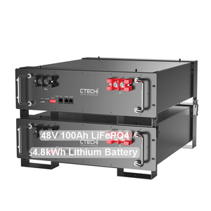 Batería LiFePO4 de 48V 100Ah IP65 para estaciones base de telecomunicaciones, servidor en rack apilable, híbrida y para conexión a red. - Product Image 6