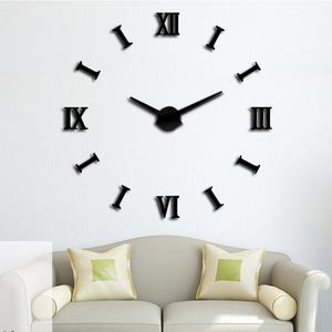 Living Room <strong>Wall</strong> <strong>Clock</strong> Luxury Atmosphere <strong>Clock</strong> Acrylic Big Large 3D <strong>Wall</strong> <strong>Clocks</strong> - Product Image 1