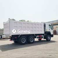 Camion benne d'occasion Howo 6x4 Sinotruk, fabriqué en Chine, en stock usine, bon prix, modèles 2025 2026, à vendre