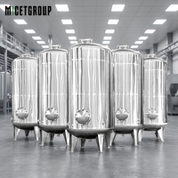 Réservoir de stockage de détergent, shampoing et gel douche en acier inoxydable 316 de haute qualité, capacité 12000L, réservoir de stockage cosmétique 12000L