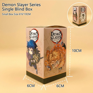 Figurines d'anime japonaises en gros <span class=keywords><strong>Kimetsu</strong></span> No Yaiba Mystery Box Q Version Figurine en PVC Cadeau pour enfants - Product Image 4