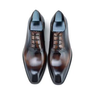 Chaussures Oxford pour hommes en cuir imperméable, fabriquées à la main, chaussures de mariage, chaussures formelles, chaussures décontractées pour affaires, antidérapantes - Product Image 6