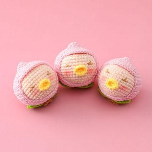 Juguetes de Peluche de Durazno de Ganchillo al por Mayor para Niños y <span class=keywords><strong>Niñas</strong></span>, Regalos, Color Personalizado - Product Image 3