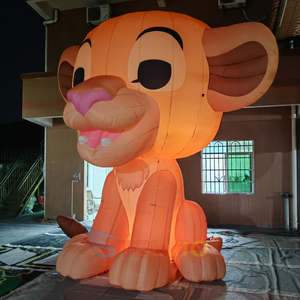 Modelo de Personaje de Dibujos Animados Inflable para Publicidad Exterior, Modelo de Animal de Perro Inflable Gigante Personalizado para Desfiles y Eventos - Product Image 4