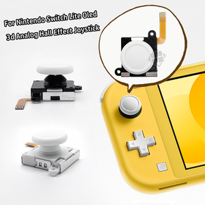 Pour Nintendo Switch Lite Oled <span class=keywords><strong>3d</strong></span> manette à effet <span class=keywords><strong>Hall</strong></span> analogique NSLikey <span class=keywords><strong>3D</strong></span> L R manette à effet <span class=keywords><strong>Hall</strong></span> capteur de bâton analogique tout neuf - Product Image 2