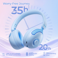 Casque antibruit pour enfants avec fonction de limitation du volume, casque sans fil pour enfants