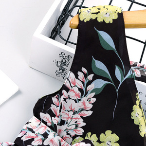 Robes décontractées une pièce pour femmes, imprimées florales, style princesse, pour enfants, jolies robes en satin pour filles, fabriquées en Chine - Product Image 4