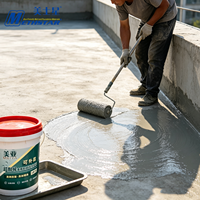 Revêtement acrylique imperméable anti-UV et anti-gel V877 – Expédition en gros usine pour murs, balcons, fenêtres et toitures