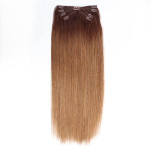 <span class=keywords><strong>Extensions</strong></span> de cheveux invisibles à clips en forme de pieuvre, 100 % cheveux européens, vente en gros - Product Image 2