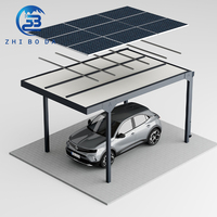 Système de support solaire double colonne sur mesure, compatible OEM/ODM