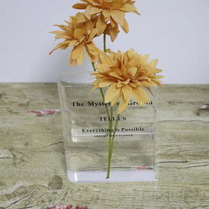 Vaso a Forma di <span class=keywords><strong>Libro</strong></span> Trasparente per <span class=keywords><strong>Fiori</strong></span>, Vaso in Acrilico a Forma di <span class=keywords><strong>Libro</strong></span>, Vaso Floreale Trasparente per Arredamento Casa - Product Image 4