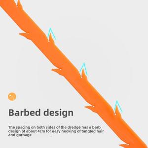 Accesorio portátil para el hogar, cocina y lavabo, limpiador de pelo, manivela de mano, herramienta de émbolo para inodoro, herramienta de drenaje - Product Image 1