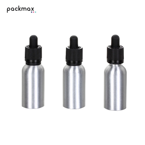 30ml 50ml 100ml Custom Aluminum <b>Bottle</b> for Cosmetic Serum Essential Oil Perfume - Metal <b>Dropper</b> <b>Bottle</b> for Skin Care - Product Image 3