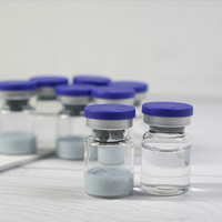 Petites fioles en verre anti-UV ambrées pour protéger l'activité de la poudre lyophilisée sensible à la lumière