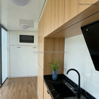 Kit de maison préfabriquée 20 pieds pour l'entrepreneuriat, type Apple Cabin Bungalow, pour hébergement touristique, à rendement élevé et matériaux de haute résistance