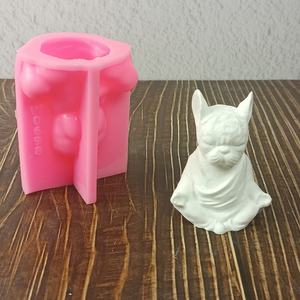 Handmade <b>Resin</b> Casting <b>Molds</b> <b>for</b> DIY Decorative Ornaments Ins Style <b>Silicone</b> Desktop Tools Bulldog W0698 - Product Image 1