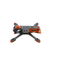 Cadre en fibre de carbone GEPRC MK5 O4 Pro : Conception large et dédiée pour des drones de course FPV numériques HD légers