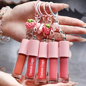 Gloss à lèvres végétalien personnalisé, rouge à lèvres liquide, haute pigmentation, longue tenue, hydratant, imperméable, baume à lèvres, maquillage en marque privée, 6 ml - Product Image 3