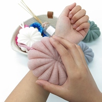 Éponge de bain douce et écologique, éponge en maille de douche tendance, éponge en mousse, loofah, boule à bulles de salle de bain, exfoliant
