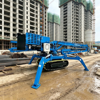 Lance de placement de béton mobile hydraulique pour applications de construction à haute efficacité