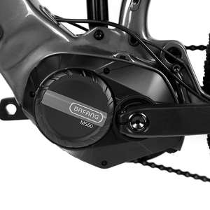 Vélo de montagne électrique Cyctrac EM10, <span class=keywords><strong>moteur</strong></span> <span class=keywords><strong>Bafang</strong></span> <span class=keywords><strong>750W</strong></span> 48V, E-bike à suspension intégrale en fibre de carbone avec écran LED - Product Image 6