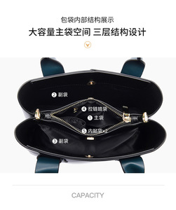 Nouveau sac fourre-tout pour femmes, sac à main de haute qualité, grande capacité, sac à bandoulière tendance, assorti à toutes les tenues - Product Image 3
