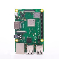 Carte de développement Raspberry Pi 3B avec WiFi, 1 Go de RAM DDR2, processeur BCM2837B0, fabriqué aux États-Unis, 100 % neuf