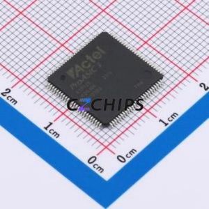 Dispositif logique programmable original et nouveau de TQFP-100 A3P125-VQG100 (14x14) de puce d'IC de circuit intégré (CPLD/FPGA) - Product Image 1