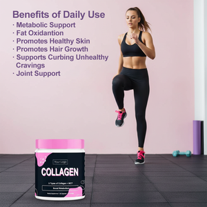 Capsules de collagène OEM au thé vert pour stimuler le métabolisme, augmenter l'énergie et la concentration, complément pour femmes adultes, pour la santé des <span class=keywords><strong>cheveux</strong></span>, de la peau, des <span class=keywords><strong>ongles</strong></span> et des articulations - Product Image 4